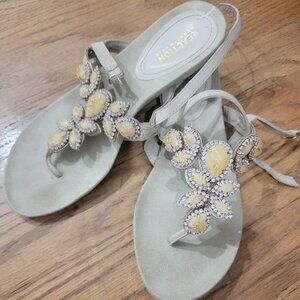 Kenneth Cole Rhinestone  Sandals